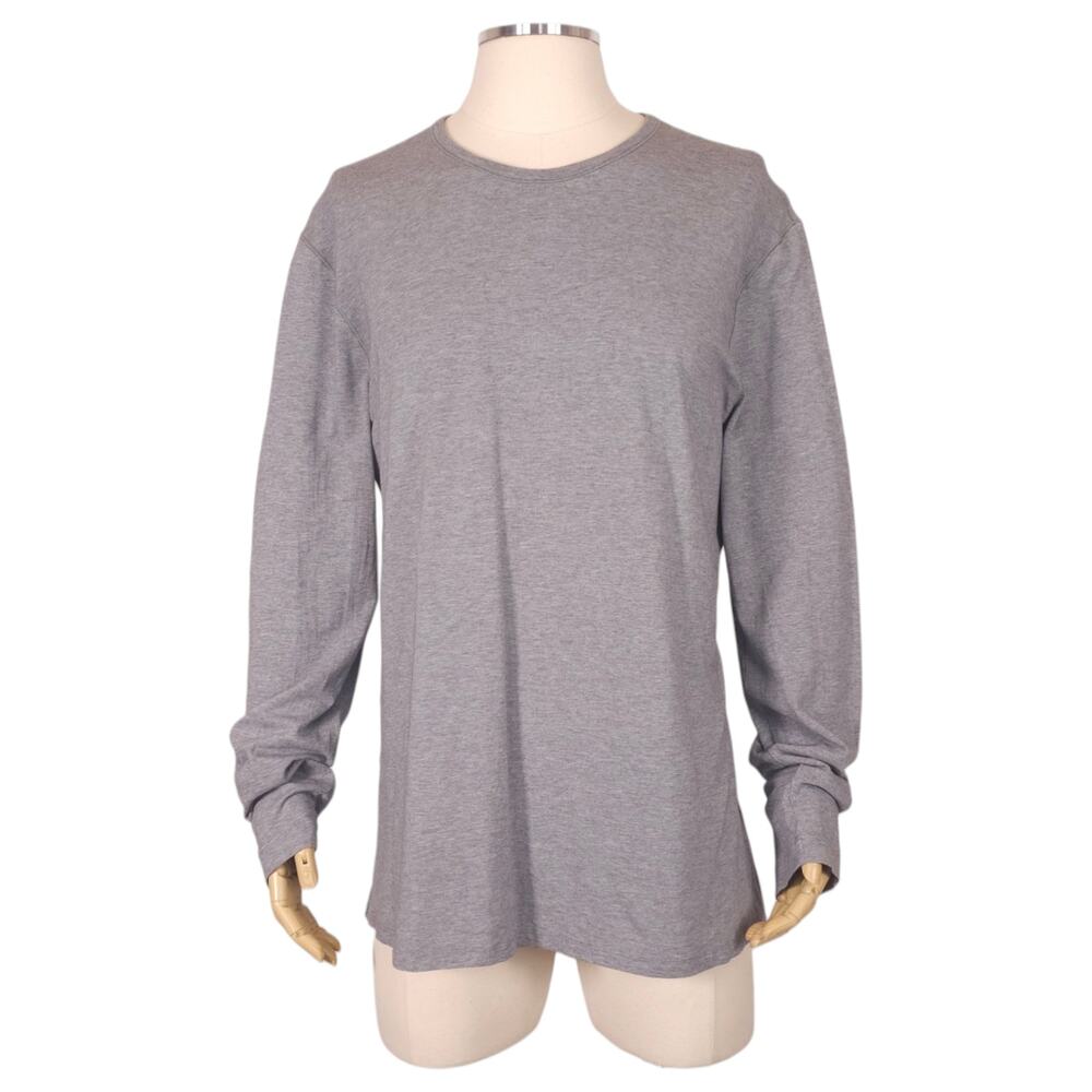 Lululemon 5 Year Basic Long Sleeve Medium Gray Sz XXL